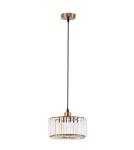 Light Prestige Okrągła lampa wisząca Vetro Złota1xE27 LP-2910/1P GD round Light Prestige Okrągła lampa wisząca Vetro Złota1xE27 LP-2910/1P GD round