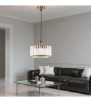 Light Prestige Okrągła lampa wisząca Vetro Złota1xE27 LP-2910/1P GD round Light Prestige Okrągła lampa wisząca Vetro Złota1xE27 LP-2910/1P GD round