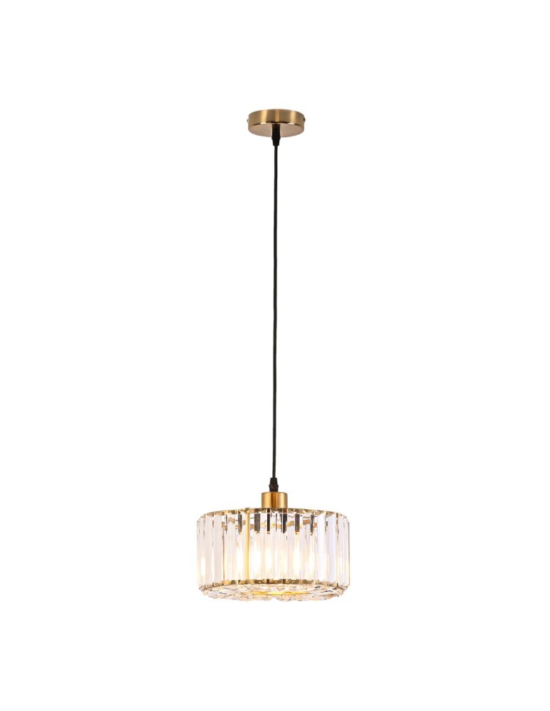 Light Prestige Okrągła lampa wisząca Vetro Złota1xE27 LP-2910/1P GD round Light Prestige Okrągła lampa wisząca Vetro Złota1xE27 LP-2910/1P GD round