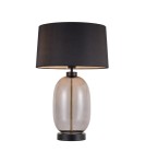 Lampy stołowe z abażurem - Light Prestige Lampa stołowa Amur dymna 1xE27 LP-919/1T smoked - product 3
