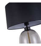 Lampy stołowe z abażurem - Light Prestige Lampa stołowa Amur dymna 1xE27 LP-919/1T smoked - product 4