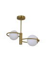 Light Prestige Plafon Dorado ring złota 2 x E14 LP-002/2C ring