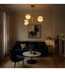 Lampy wiszące - Light Prestige Plafon Dorado ring złota 3 x E14 LP-002/3C ring - product 2