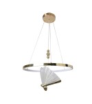 Light Prestige Lampa wisząca Marissa Ring złota LED CCT LP-2515/1P GD Light Prestige Lampa wisząca Marissa Ring złota LED CCT LP-2515/1P GD