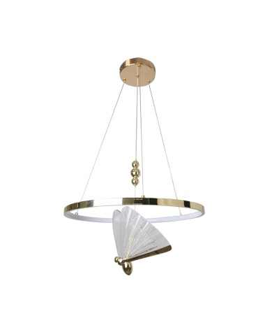 Light Prestige Lampa wisząca Marissa Ring złota LED CCT LP-2515/1P GD