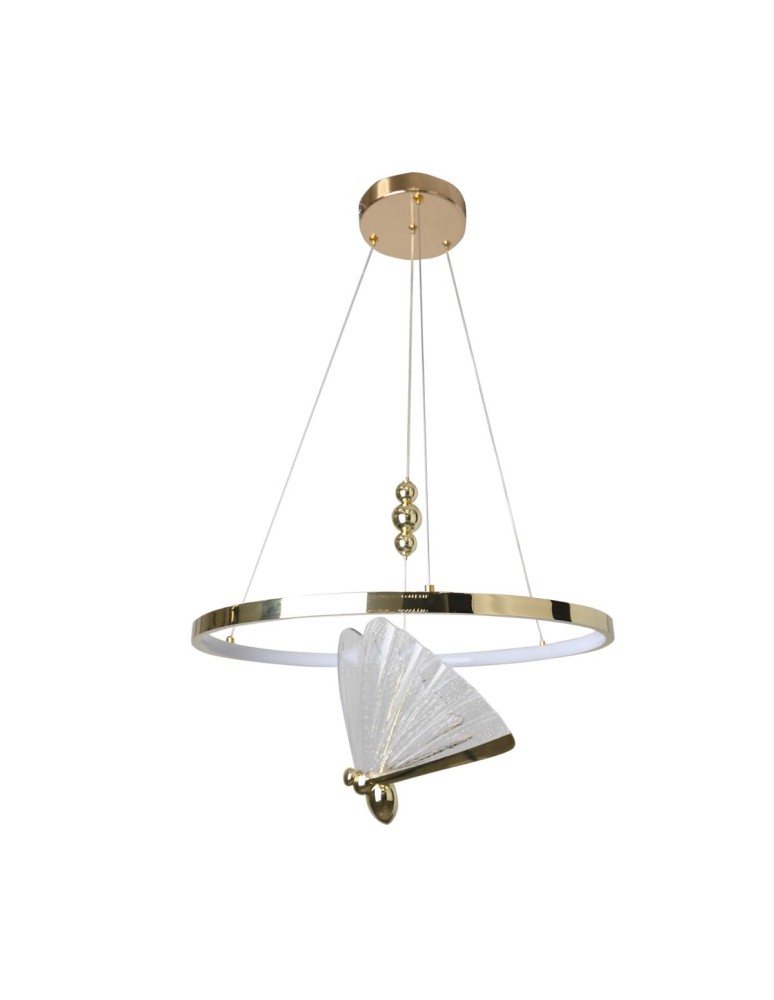 Light Prestige Lampa wisząca Marissa Ring złota LED CCT LP-2515/1P GD