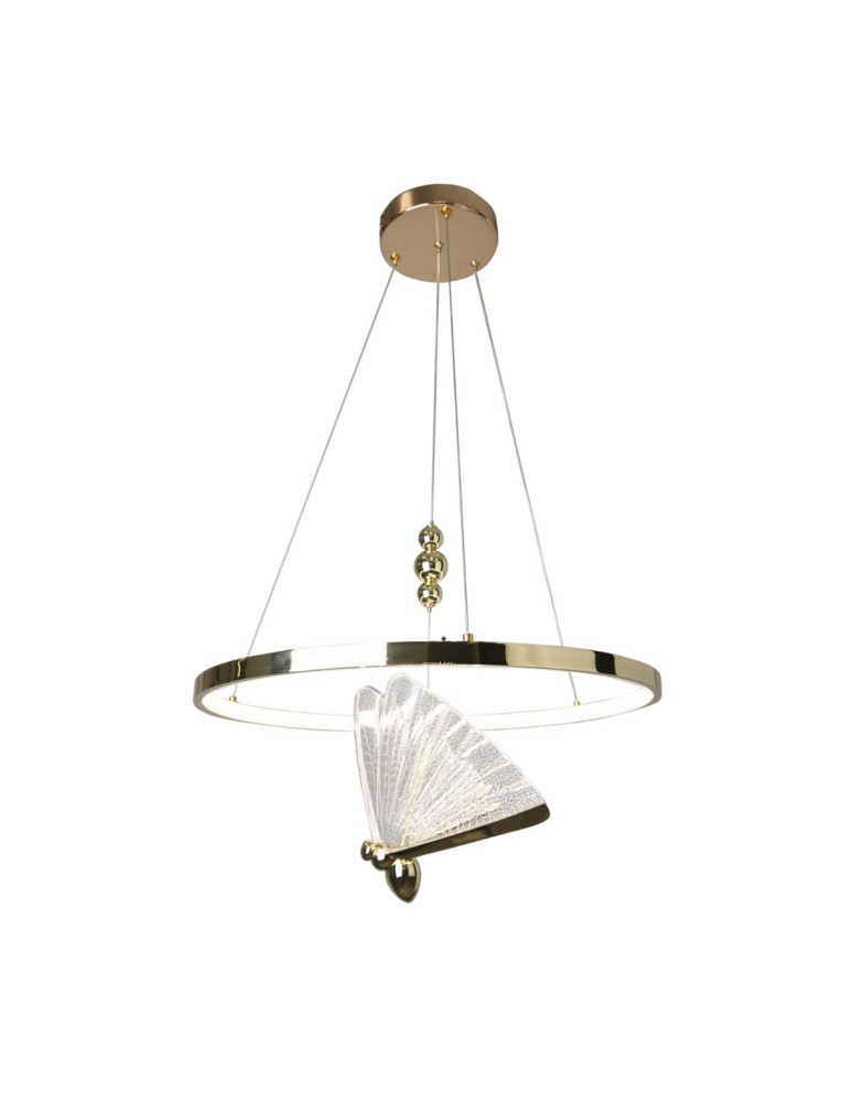 Light Prestige Lampa wisząca Marissa Ring złota LED CCT LP-2515/1P GD Light Prestige Lampa wisząca Marissa Ring złota LED CCT LP-2515/1P GD
