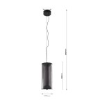 Light Prestige Lampa wisząca Aeris dymna LED CCT LP-2137/1P SM Light Prestige Lampa wisząca Aeris dymna LED CCT LP-2137/1P SM