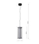 Light Prestige Lampa wisząca Aeris transparentna LED CCT LP-2137/1P TR Light Prestige Lampa wisząca Aeris transparentna LED CCT LP-2137/1P TR