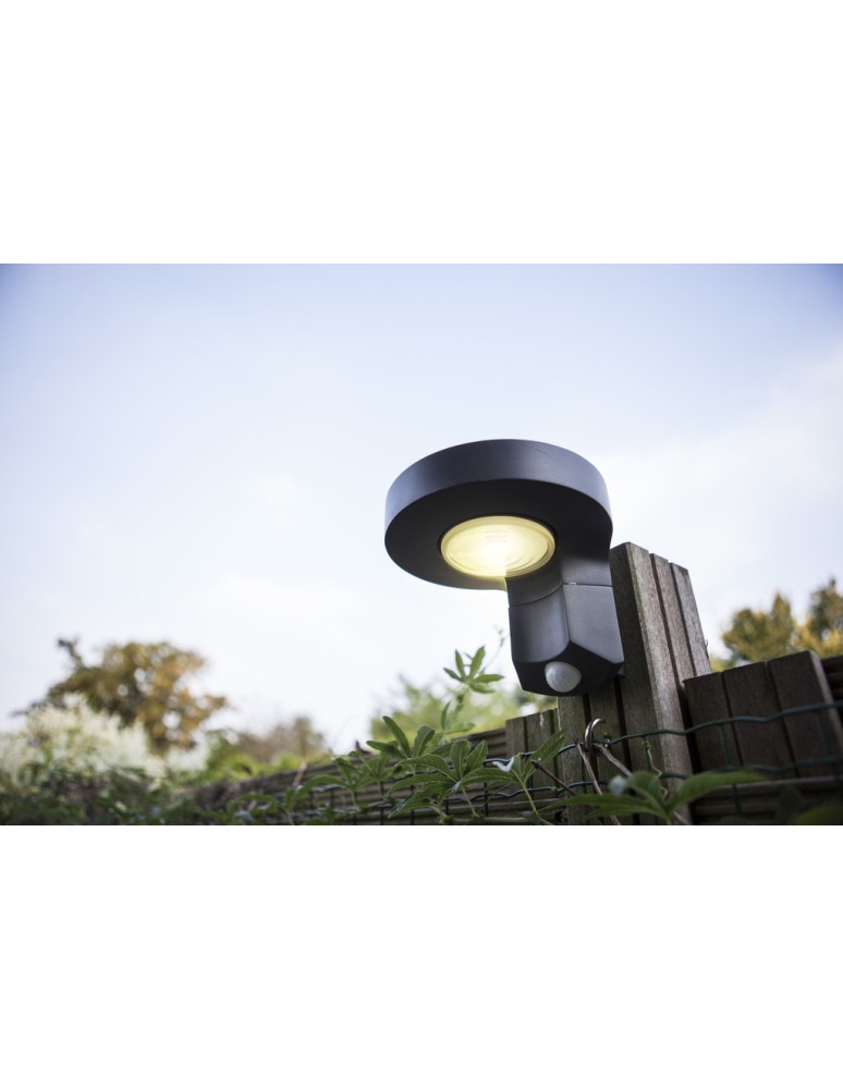 Lampy solarne - Lutec DISO - CZUJNIK RUCHU Ścienna LED Szary 6906702335 - produkt kolory-swiatla.pl 8