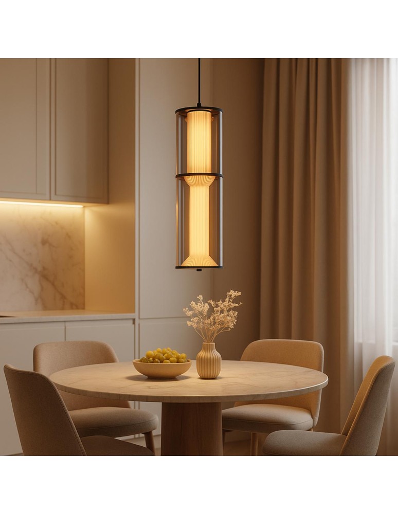 Light Prestige Lampa wisząca Aeris 2 dymna LED CCT LP-2137/2P SM Light Prestige Lampa wisząca Aeris 2 dymna LED CCT LP-2137/2P SM