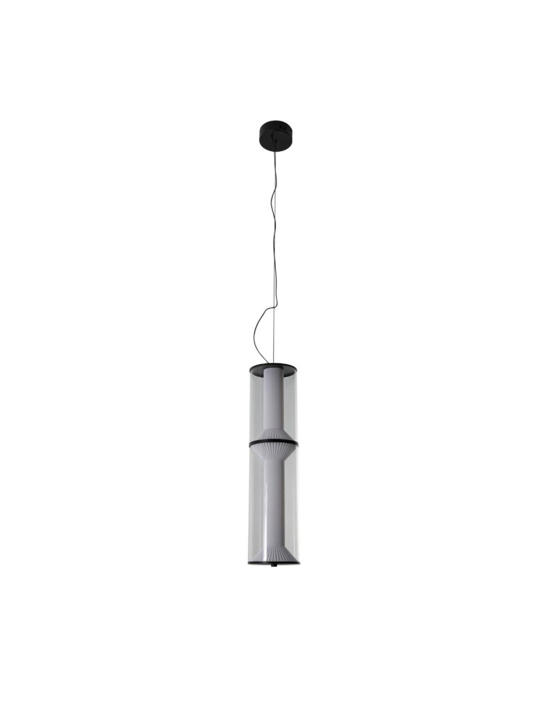 Light Prestige Lampa wisząca Aeris 2 transparentna LED CCT LP-2137/2P TR