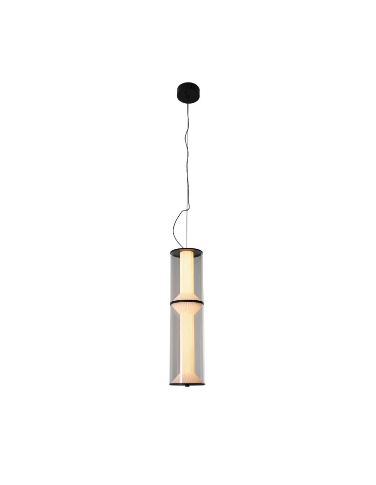 Light Prestige Lampa wisząca Aeris 2 transparentna LED CCT LP-2137/2P TR