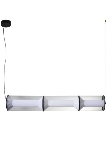 Light Prestige Lampa wisząca Aeris 3 linia transparent LED CCT LP-2137/3L TR