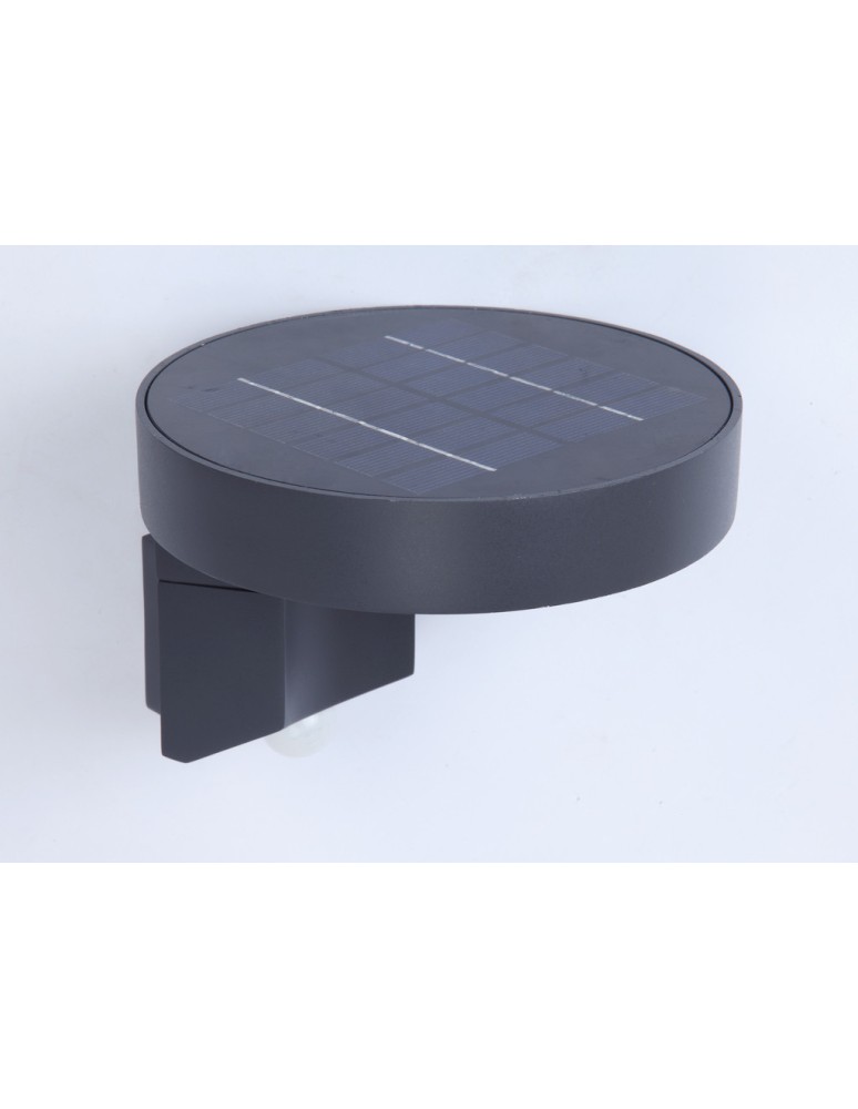 Lampy solarne - Lutec DISO - CZUJNIK RUCHU Ścienna LED Szary 6906702335 - produkt kolory-swiatla.pl 10