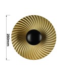 Kinkiety designerskie - Light Prestige Kinkiet Sola złoty 1xG9 LP-0105/1W GD - product 7