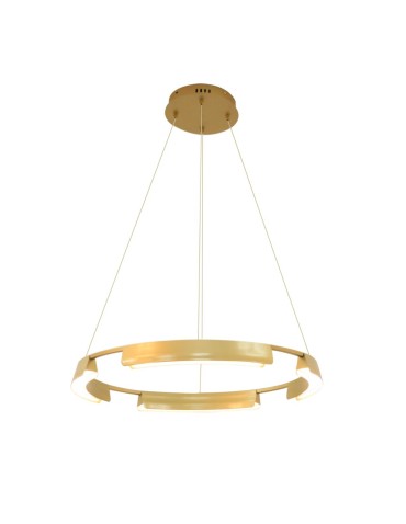 Light Prestige Lampa wisząca Tura 60 cm złota LED CCT LP-9786/1P 60cm GD