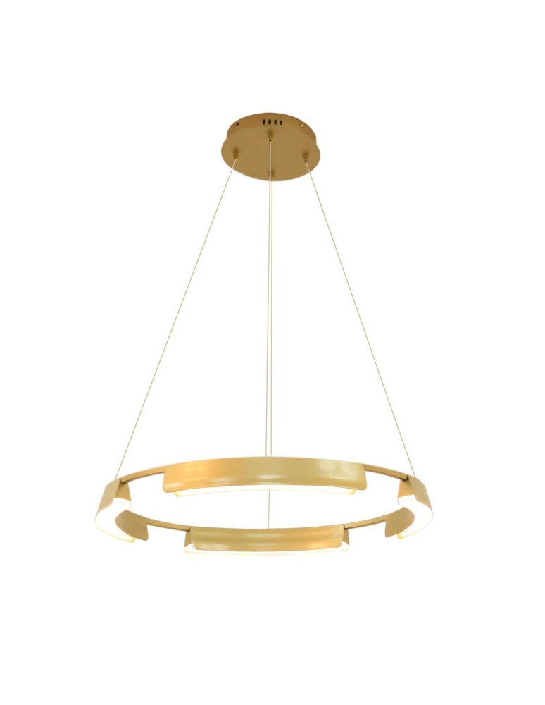 Light Prestige Lampa wisząca Tura 60 cm złota LED CCT LP-9786/1P 60cm GD