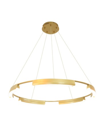 Light Prestige Lampa wisząca Tura 80 cm złota LED CCT LP-9786/1P 80cm GD