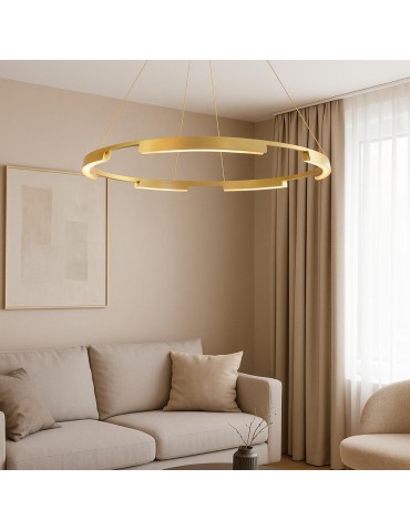 Light Prestige Lampa wisząca Tura 80 cm złota LED CCT LP-9786/1P 80cm GD - product 2