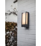 Lampy zewnętrzne z czujnikiem ruchu - Lutec QUBO - CZUJNIK RUCHU Ścienna LED Antracyt 5193002118 - produkt 7