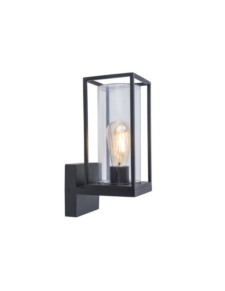 Kinkiety zewnętrzne - Lutec FLAIR Sufitowa 1xE27 czarny 5288801012 - produkt kolory-swiatla.pl 4