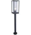 Lampy ogrodowe stojące - Lutec FLAIR Stojąca 1xE27 czarny 7288801012 - produkt 5