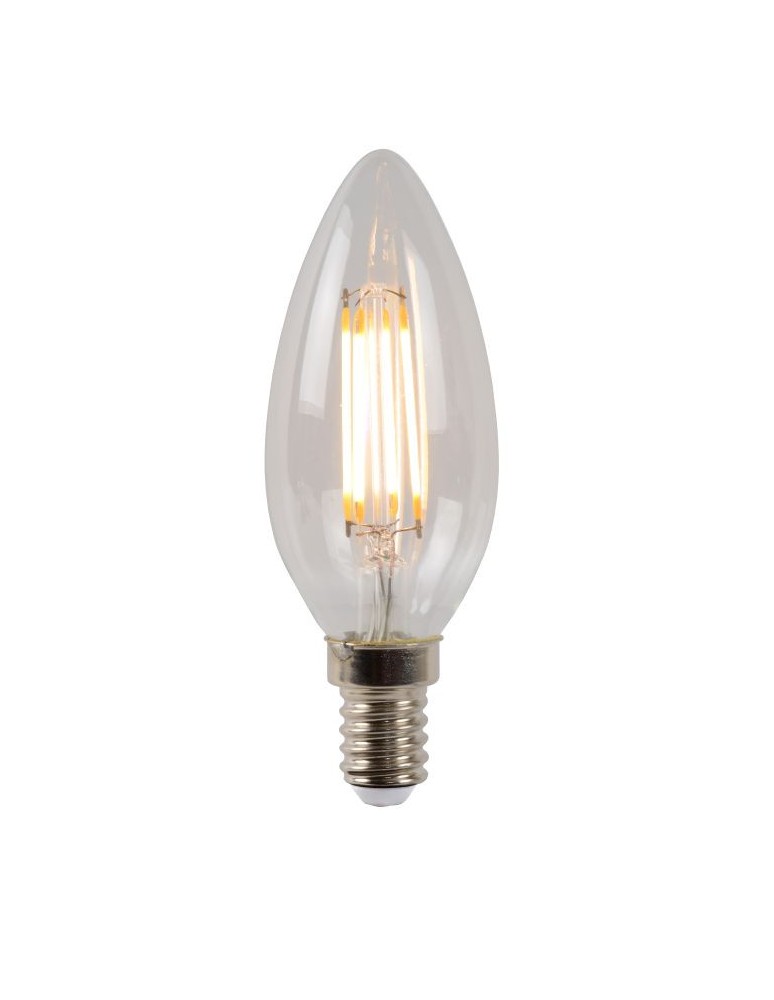 Żarówki Retro LED E14 230V - Lucide LED BULB 1xE14 transparentny 49023/04/60 - product kolory-swiatla.pl 2