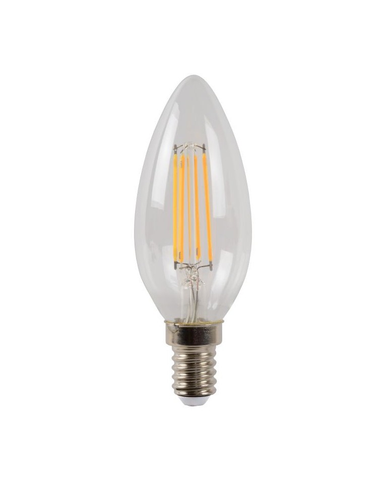 Żarówki Retro LED E14 230V - Lucide LED BULB 1xE14 transparentny 49023/04/60 - product kolory-swiatla.pl 3