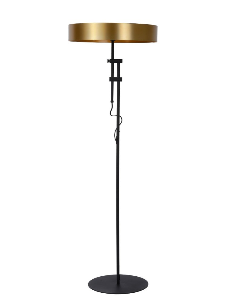 Lampy podłogowe - Lucide GIADA Podłogowa 2xE27 matowy złoty mosiądz 30770/02/02 - produkt kolory-swiatla.pl 2