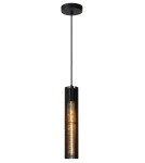 Lampy wiszące rurki - Lucide LIONEL Wisząca 1xE27 czarny 73406/01/30 - produkt 2