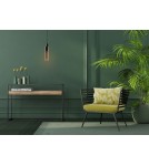 Lampy wiszące rurki - Lucide ORLANDO Wisząca 1xE27 szary 74404/01/65 - produkt 5