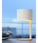 Lampy stołowe z abażurem - Lucide KNULLE  Biurkowa 1xE14 biały 45504/01/31 - product 4