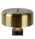 Lampy stołowe designerskie - Lucide MIRASOL Biurkowa 3xG9 czarny satynowy mosiądz 34540/03/30 - produkt 7