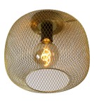 Lampy sufitowe loftowe - industrialne - Lucide MESH Sufitowa 1xE27 czarny 45185/30/02 - produkt 4