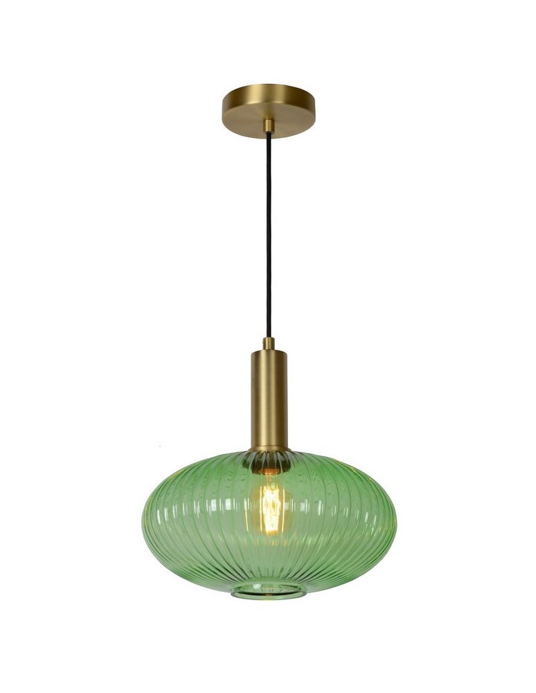 Lucide MALOTO  Wisząca 1xE27 zielony 45386/30/33
