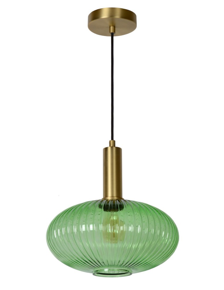 Lucide MALOTO  Wisząca 1xE27 zielony 45386/30/33