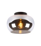 Lampy sufitowe - Lucide JUDI Sufitowa 1xE27 szary czarny 45177/30/65 - produkt 2