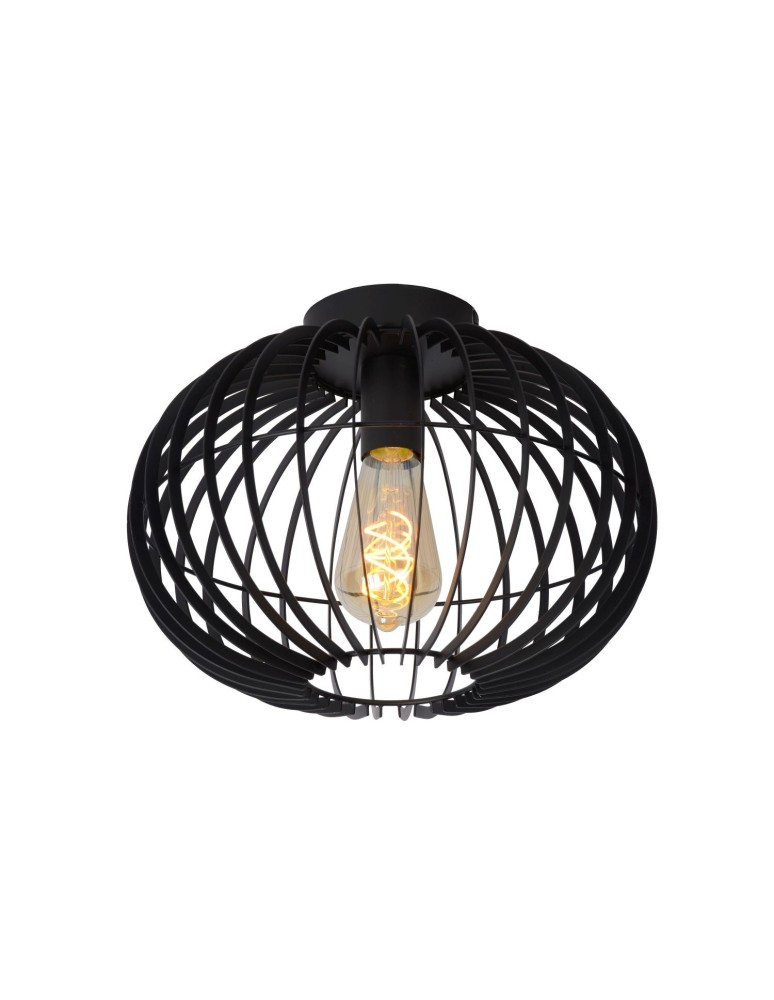 Lucide REDA Sufitowa 1xE27 czarny 78199/01/30