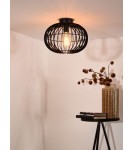 Lampy sufitowe - Lucide REDA Sufitowa 1xE27 czarny 78199/01/30 - produkt 4