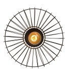 Lampy sufitowe - Lucide REDA Sufitowa 1xE27 czarny 78199/01/30 - produkt 6