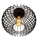 Lampy sufitowe - Lucide REDA Sufitowa 1xE27 czarny 78199/01/30 - produkt 7