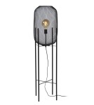 Lampy podłogowe loftowe - industrialne - Lucide MESH Podłogowa 1xE27 czarny 45785/01/30 - produkt 2