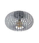 Lampy sufitowe - Lucide MANUELA Sufitowa 1xE27 szary 78174/40/36 - produkt 3