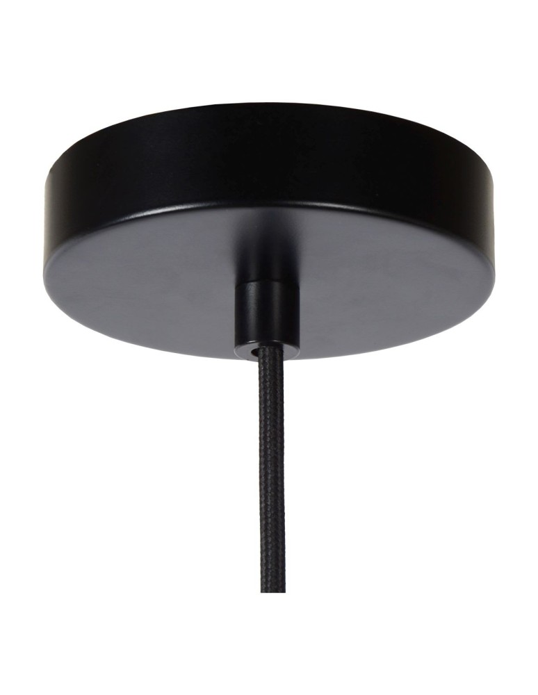 Lampy wiszące w kolorze mosiądz - Lucide GIADA Wisząca 1xE27 satynowy mosiądz czarny 30472/40/02 - produkt kolory-swiatla.pl 5