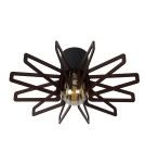 Lampy sufitowe - Lucide ZIDANE Sufitowa 1xE27 czarny 77184/45/30 - produkt 3