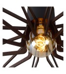 Lampy sufitowe - Lucide ZIDANE Sufitowa 1xE27 czarny 77184/45/30 - produkt 4