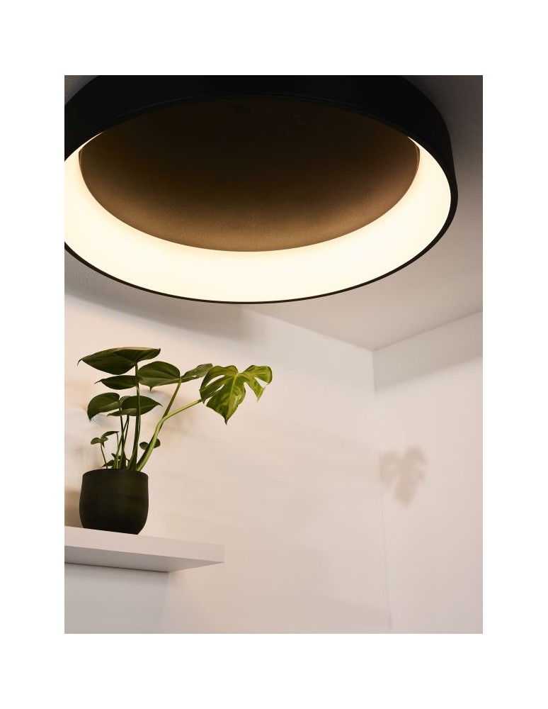 Lucide TALOWE  Sufitowa LED czarny biały 46100/80/30