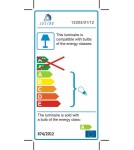 Kinkiety - Lucide OLA E14/11W excl 31/15/8cm Satin Chrom 12203/01/12 Kinkiet - produkt 4