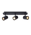 Lampy sufitowe reflektory - Lucide LENNERT Ścienna 3xGU10 czarny 26958/15/30 - produkt 2
